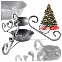 Stojak Choinkowy pod Choinkę Drzewko Podstawka na Wodę Metalowy Stabilny