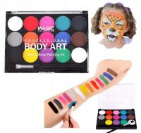 КРАСКИ ДЛЯ ЛИЦА, ТЕЛА, МАКИЯЖА, ХЭЛЛОУИН, МОЮЩИЕСЯ КРАСКИ ДЛЯ ДЕТЕЙ