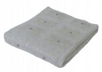 Kocyk bambusowy 80x100 szary w pudełku dziecięcy