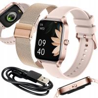 SMARTWATCH ЖЕНСКИЕ ЧАСЫ PRO СЕРЕБРО ЗВОНКИ УВЕДОМЛЕНИЯ ДЛЯ ЖЕНЩИНЫ RU