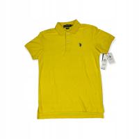 Żółta koszulka damska polo U.S Polo Assn. XS