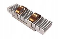 2 sztuki QNAP HS M2SSD02 radiator aluminiowy do M.2 SSD 2280