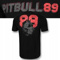 Męska Koszulka Pitbull T-Shirt Bawełniany Dog 89 Nadruk Różne Kolory