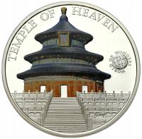 Palau. 5 dolarów 2011, Świątynia Niebios – SREBRO