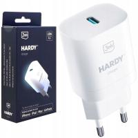 3mk Hardy / зарядное устройство PD GaN 33W USB-C для iPhone 15 / Pro / Max