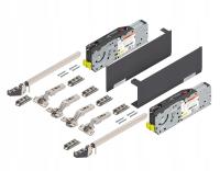 BLUM Komplet Aventos HF TOP ciemnoszary siłownik 22F2800 podnośnik 22F3900