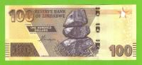 ZIMBABWE 100 DOLLARS 2020 P-106 UNC PREFIKS AA,AC