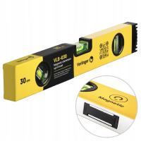 POZIOMICA z MAGNESEM ALUMINIOWA 30 cm z 3 libellami