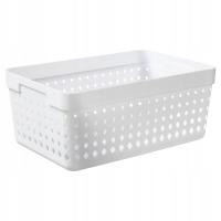 Koszyczek, koszyk pudło pojemnik SEOUL XL Biały