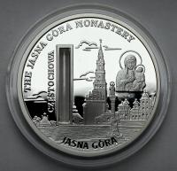 277. Sierra Leone SREBRO 10 dolarów 2009 Częstochowa - Jasna Góra