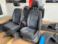GD TIGUAN I LIFT FOTELE KANAPA WNĘTRZE TAPICERKI KOMPLET ALCANTARA WELUR