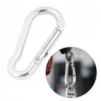 4x KARABIŃCZYK DO LIN UCHWYT HAK ZAPINKA 60mm