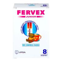 FERVEX Junior na przeziębienie i grypę 8 saszetek
