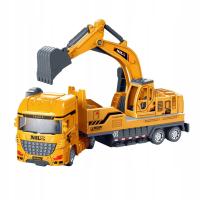 Inżynieria Samochód Zabawka Edukacyjna Zabawka Dziecięca Pojazd Do Zabawy 26cmx7.4cmx16.2cm