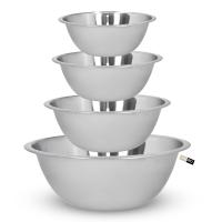 Zestaw misek kuchennych 4 szt metalowe 16cm 18cm 20cm 22cm