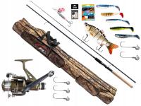 Набор для удочки для щуки, спиннинговая рыболовная катушка JAXON, сумка для рыболовной лески