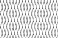 SIATKA CIĘTO CIĄGNIONA 1000 x 2000 mm STAL SUROWA OCZKO 43 X 10 X 2,5 X 2