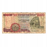 Banknot, Ghana, 2000 Cedis, 1996, 1996-02-23, KM:3