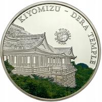 Palau. 5 dolarów 2010, Kompleks świątyń Kiyomizu-dera – SREBRO