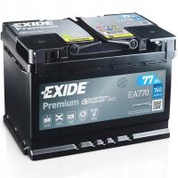 АККУМУЛЯТОР EXIDE PREMIUM 77AH 760A 77 AH EA770