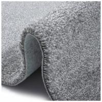 Ковровое покрытие серый Фриз мягкий войлок для размера ш. 4М