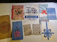 13 szt. oryginalnych starych opakowań z PRL Społem/Arged/Iris i inne.