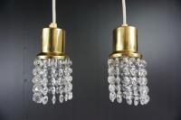 Hollywood Regency lampa kinkiet 2szt 60/70s nr3