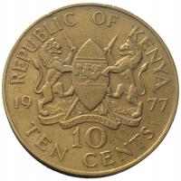82667. Kenia - 10 centów - 1977r.
