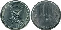 100 lei (1994) Rumunia Michał Waleczny - obiegowe