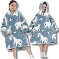 Bergens детская толстовка полиэстер серый