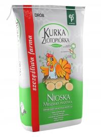 Несущая курица золотистая крошка Экоплон 25кг