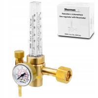 Reduktor butlowy Sherman argon/CO2 z rotametrem G1/4 W21,8x1/14