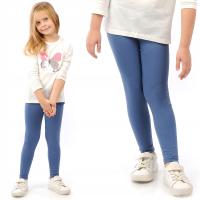 Эластичные леггинсы для девочек классические длинные гетры польские джинсы 116