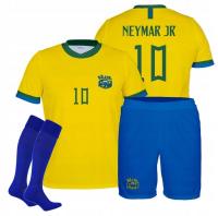 Костюм Неймар Бразилия футбольный костюм Джерси шорты гетры р. 128