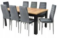 Большой набор РАЗДВИЖНОЙ СТОЛ и 8 стульев КУХОННЫХ