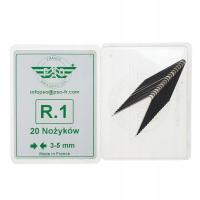 NOŻYKI DO NACINARKI WYŻYNARKI OPON CIĘŻAROWYCH PSO - R1 3-5MM 20SZT.