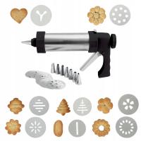 Maszynka Dekorator do ciastek z wymiennymi końcówkami Szpryca cukiernicza