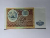 [B3550] Tadżykistan 100 rubli 1994 r. UNC