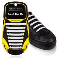 Силиконовые плоские шнурки без завязывания плоские шнурки для обуви