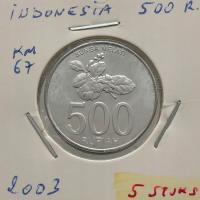 30260. Indonezja, 500 rupii, 2003r.