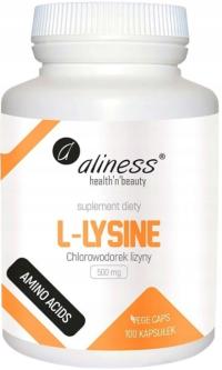 Aliness L-лизин 500mg 100kap Хлорродид LYSINE антитела иммунитет