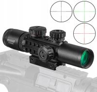 3-9X26 LUNETA TAKTYCZNA DO KARABINU DO SZYN PICATINNY 11 MM I 20 MM