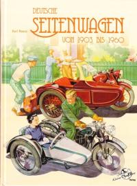 Niemieckie wózki boczne 1903-1960 - duży album 24h