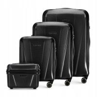 WITTCHEN набор чемоданов из поликарбоната-черный