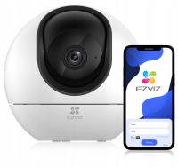 Obrotowa Kamera WiFi z Obiektywem Starlight EZVIZ H6 3K Detekcja Ai i Audio