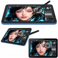 Профессиональный графический планшет ручка для компьютера BOSTO BT-101C синий