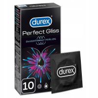 Презервативы DUREX PERFECT GLISS 10 шт. более толстые увлажненные скользкие