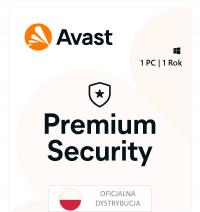 Avast Premium Security 1 ст. / 12 месяцев ESD