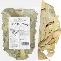 LIŚĆ LAUROWY 100g LIŚCIE LAUROWE Świeże NATURALNE | KUCHNIA ZDROWIA