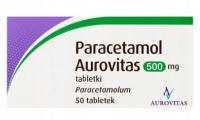 Paracetamol Aurovitas, 500mg, 50 tabletek